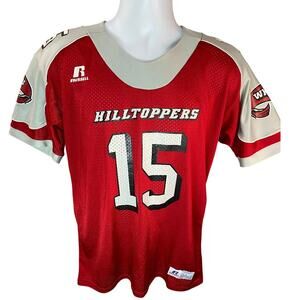 Vtg Russell Athletic Western Kentucky Hilltoppers 15 Football Jersey Youth Large